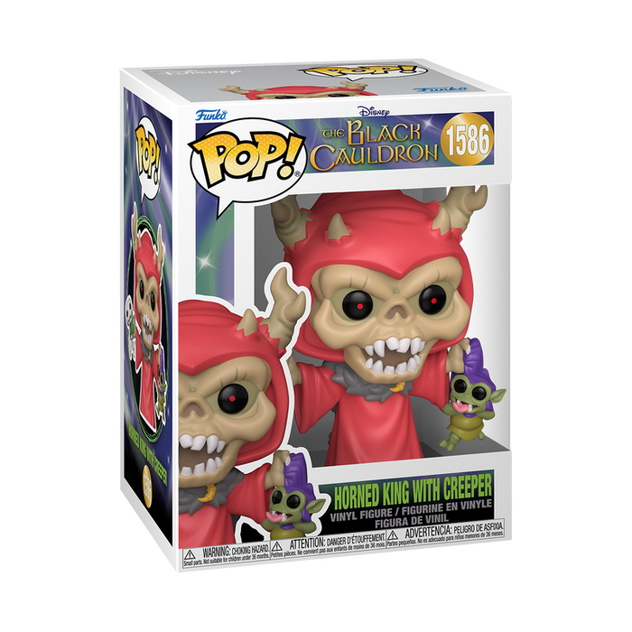 Funko Pop Disney: El Caldero Magico - Horned King con Creeper