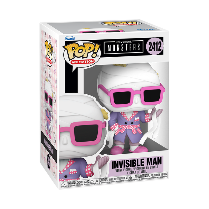 Funko Pop Movies: Universal Monsters Anime - Hombre Invisible