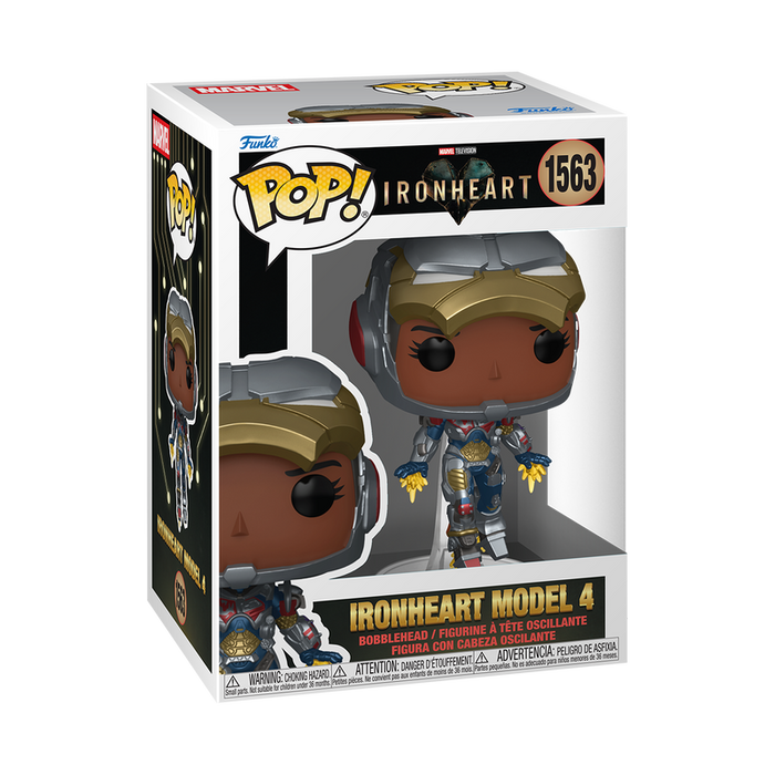 Funko Pop Marvel: Ironheart - Ironheart Armadura Modelo 4