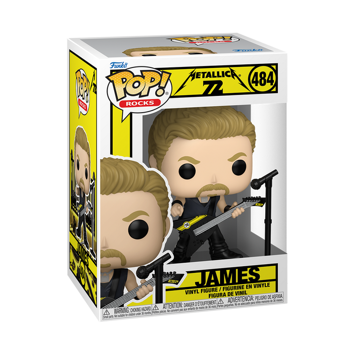 Funko Pop Rocks: Metallica - James 72 Seasons