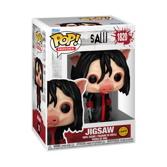 Funko Pop Movies: Saw - Jigsaw Killer