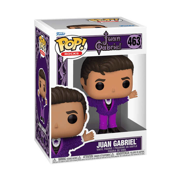 Funko Pop Rocks: Juan Gabriel Atuendo morado