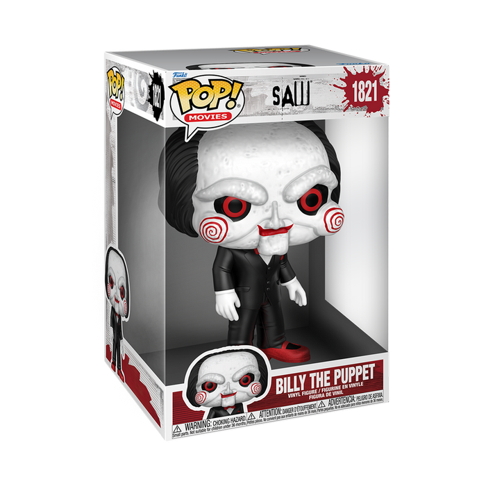 Funko Pop Jumbo: Saw - Billy 10 Pulgadas