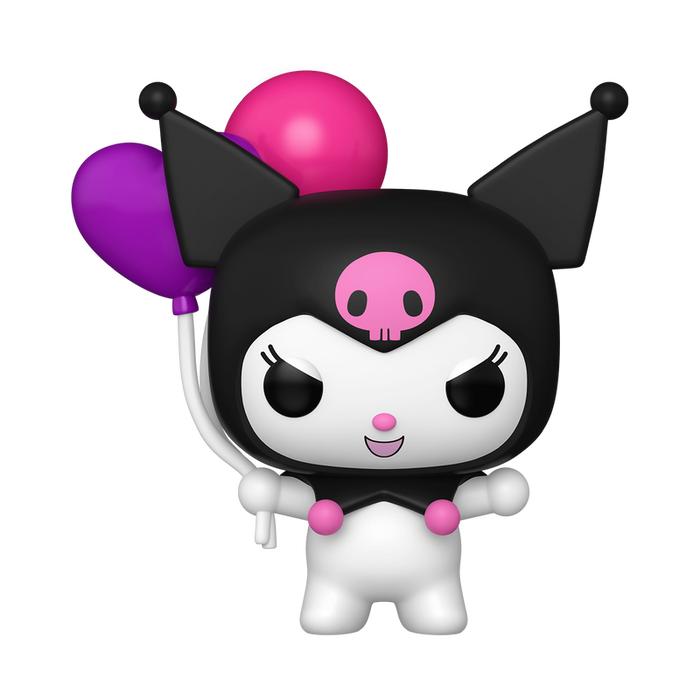 Funko Pop Jumbo: Hello Kitty - Kuromi con globos 10 Pulgadas