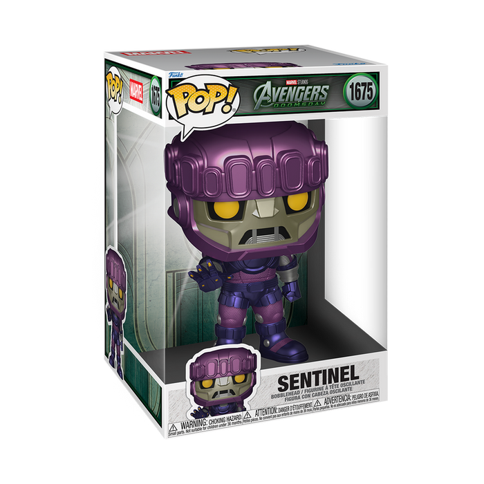 Funko Pop Jumbo: Avengers Doomsday - Sentinela 10 Pulgadas
