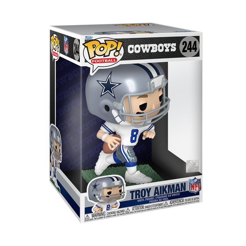 Funko Pop Jumbo NFL Legends: Cowboys - Troy Aikman 10 Pulgadas