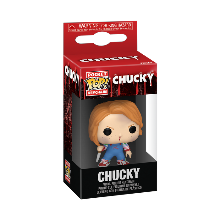 Funko Pop Keychain: Horror - Chucky Llavero