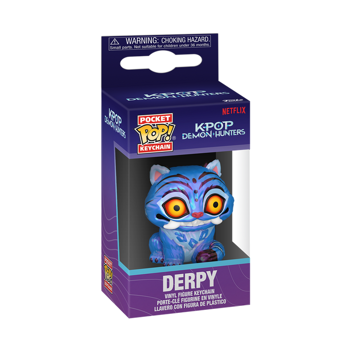 Funko Pop Keychain: KPop Demon Hunters - Derpy Llavero