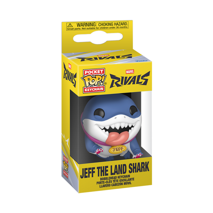 Funko Pop Keychain: Marvel Rivals - Jeff Llavero