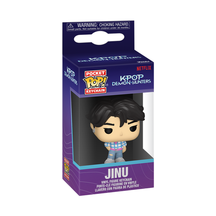 Funko Pop Keychain: KPop Demon Hunters - Jinu Llavero