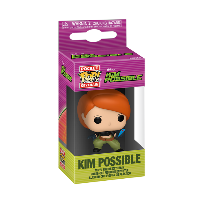 Funko Pop Keychain: Kim Possible - Kim Llavero
