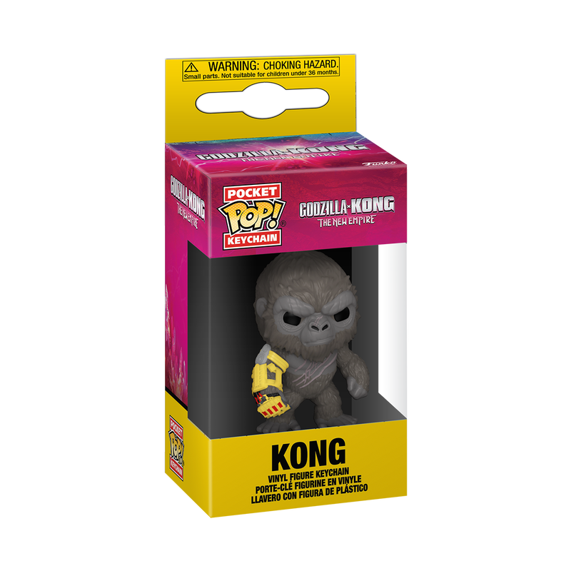 Funko Pop Keychain: Godzilla x Kong The New Empire 2024 - Kong Con Brazo Mecanico Llavero
