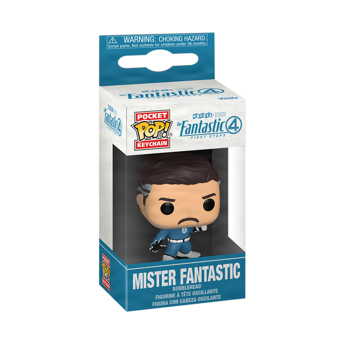 Funko Pop Keychain: Los Cuatro Fantasticos -  Mr Fantastico Llavero