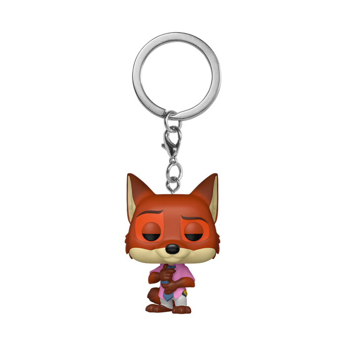 Funko Pop Keychain: Disney Zootopia 2 - Nick Wilde Llavero