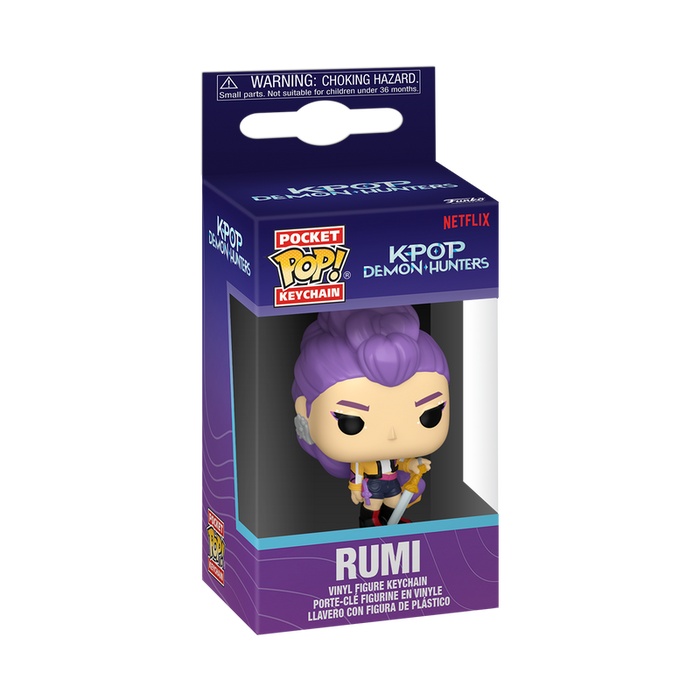 Funko Pop Keychain: KPop Demon Hunters - Rumi Llavero