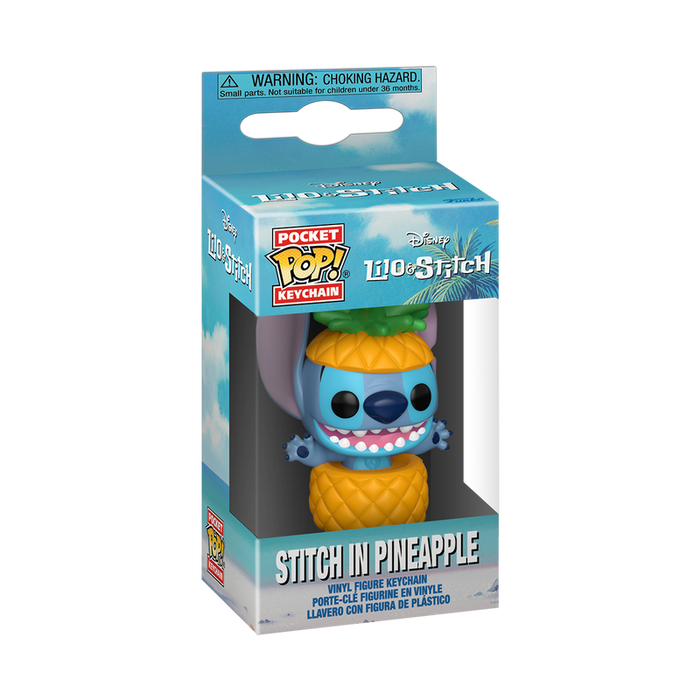 Funko Pop Keychain: Disney Stitch - Stitch en piña