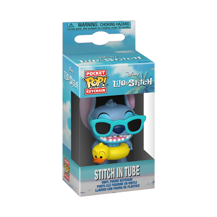 Funko Pop Keychain: Disney Stitch - Stitch con flotador