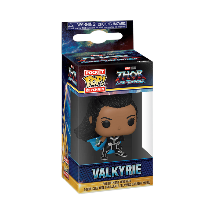 Funko Pop Keychain: Thor Love and Thunder - Valkiria Llavero