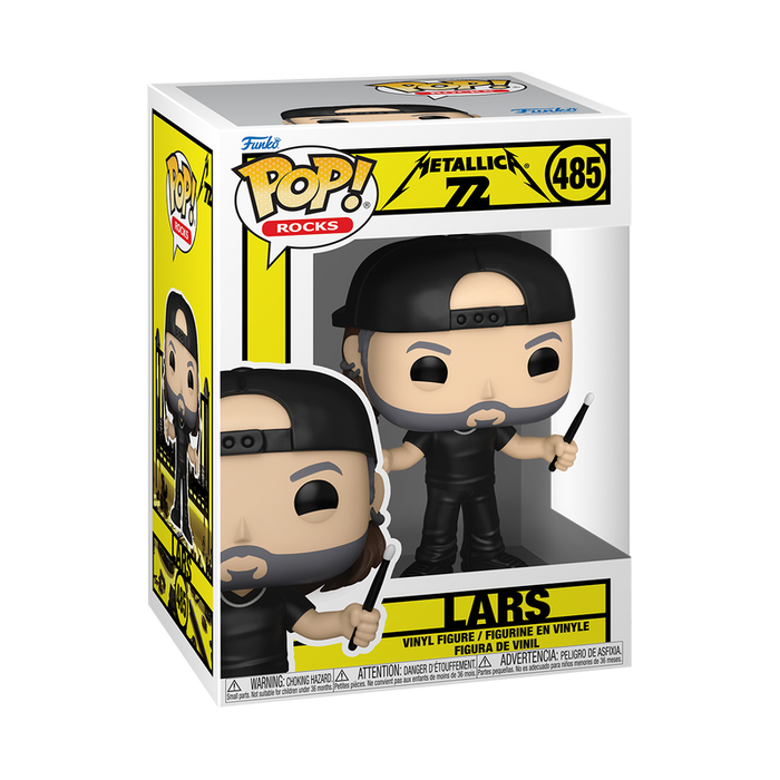 Funko Pop Rocks: Metallica - Lars 72 Seasons