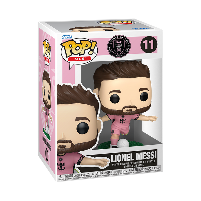Funko Pop Football MLS: Inter Miami - Lionel Messi Uniforme Rosa