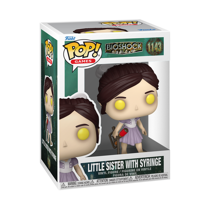 Funko Pop Games: Bioshock - Little Sister jeringa