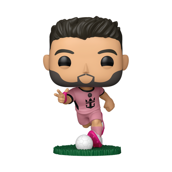 Funko Pop Football MLS: Inter Miami - Luis Suarez Uniforme Rosa