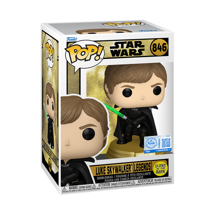 Funko Pop Star Wars: Legends - Luke Skywalker Glow Specialty