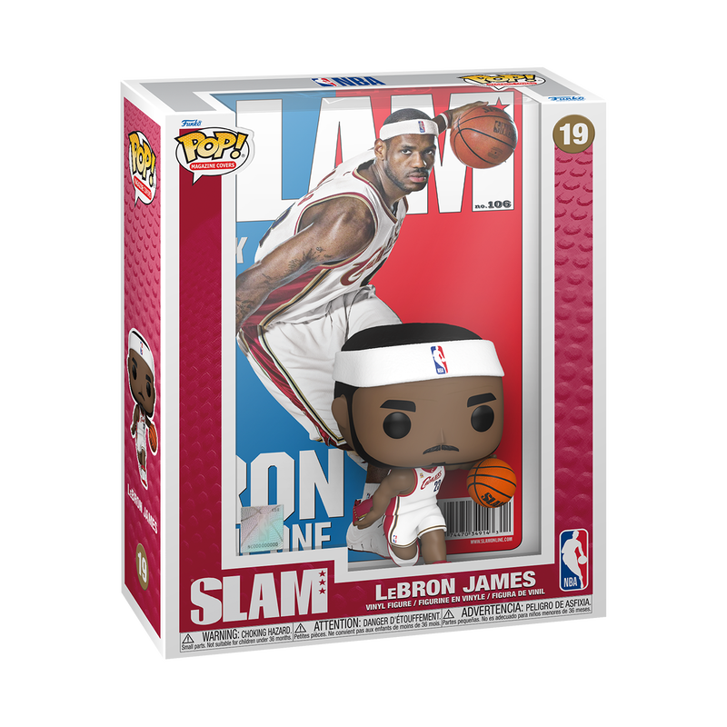 Funko Pop NBA Cover: Slam - LeBron James