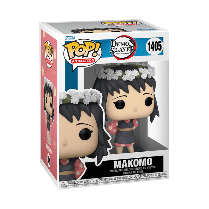 Funko Pop Animation: Demon Slayer - Makomo con Tocado de Flores