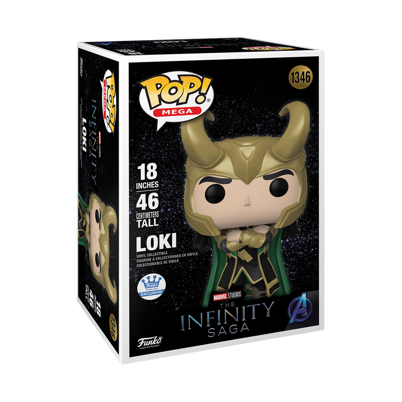 Funko Pop Mega: Marvel Infinity Saga - Loki 18 Pulgadas Exclusivo Funko Shop