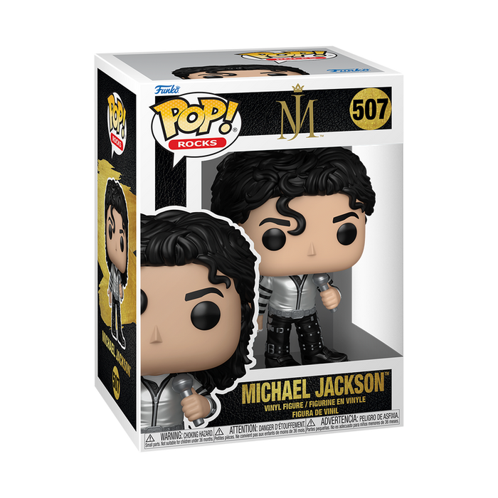 Funko Pop Rocks: Michael Jackson - Bad Tour metallic
