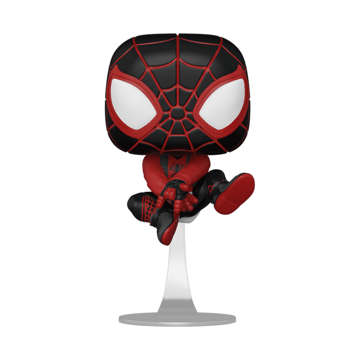 Funko Pop Games: Marvel Spider-Man Miles Morales - Miles Morales Traje Gato Bodega