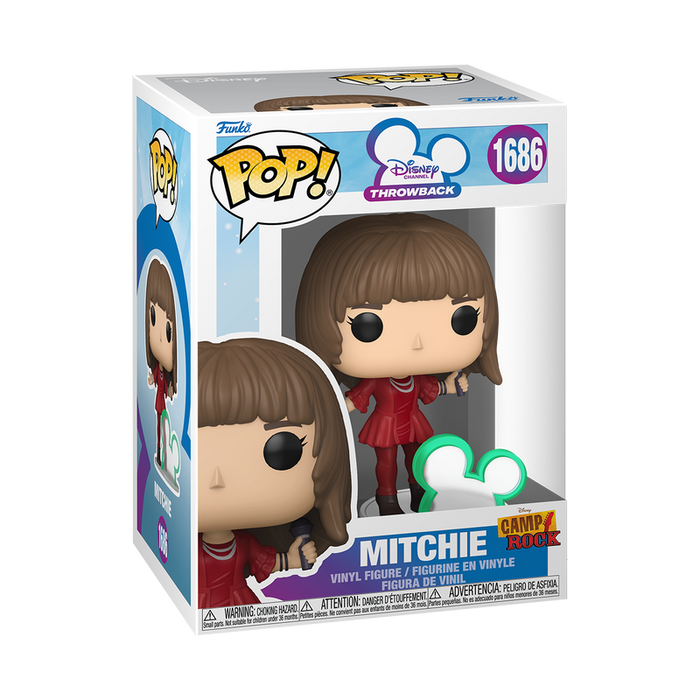 Funko Pop Disney: Camp Rock - Mitchie con Iconos de Disney