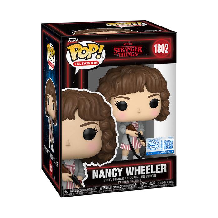Funko Pop TV: Stranger Things 5 - Nancy Wheeler con Escopeta Exclusivo