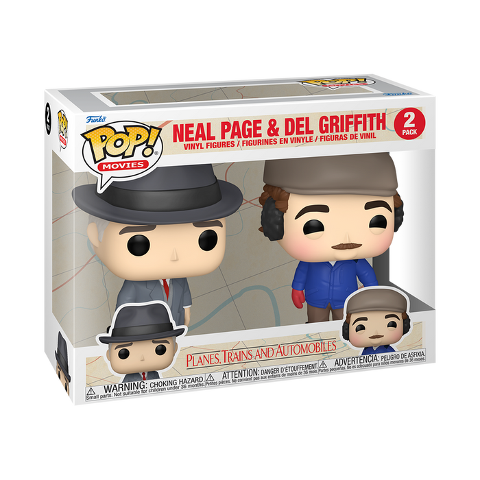Funko POP Movies: Planes, Trains And Automobiles - Neal y Del 2 Pack