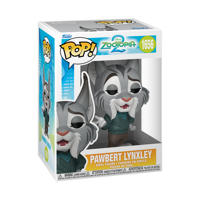Funko Pop Disney: Zootopia 2 - Pawbert Lynxley