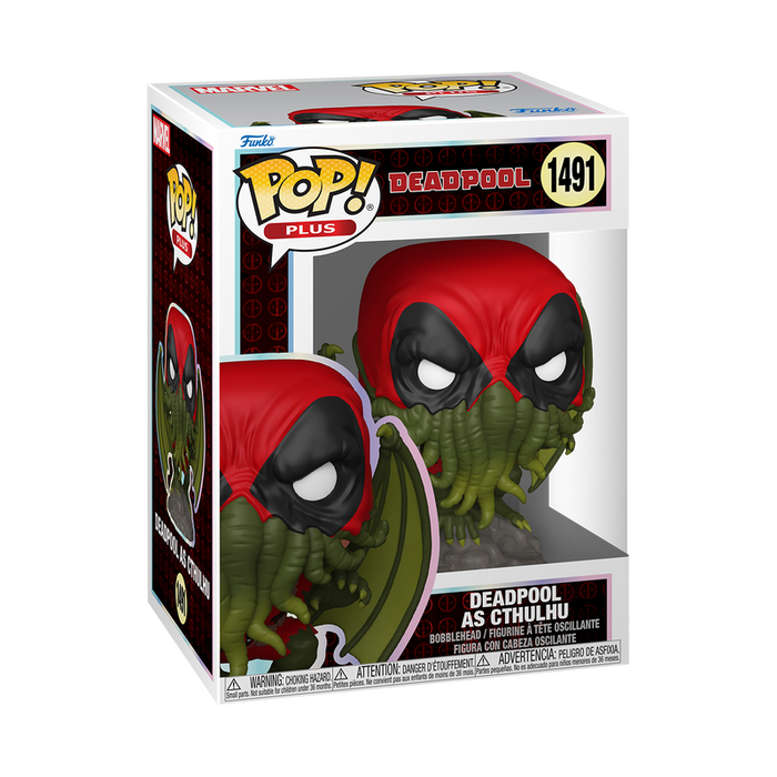 Funko Pop Plus: Marvel Deadpool Clasicos Literarios - Deadpool como Cthulhu