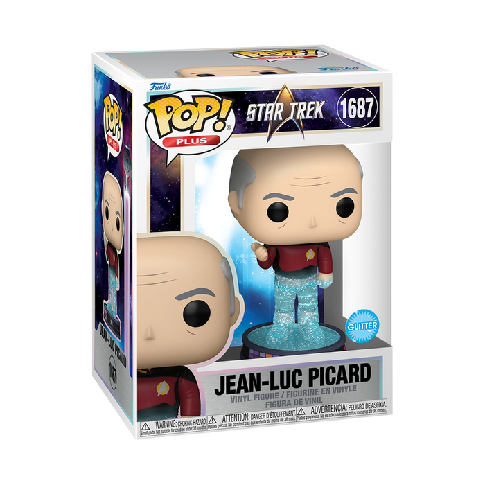 Funko Pop Plus TV: Star Trek - Jean Luc Picard en Transportador