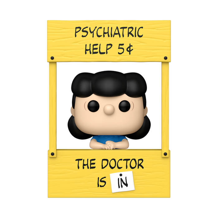Funko Pop Plus: Peanuts - Lucy con Cabina Psiquiatrica