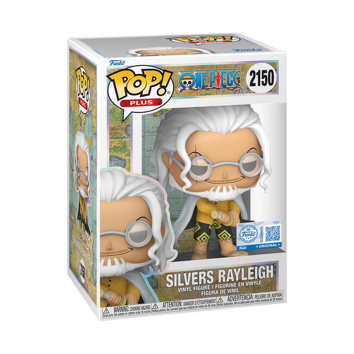 Funko Pop Plus: One Piece - Silvers Rayliegh Exclusivo