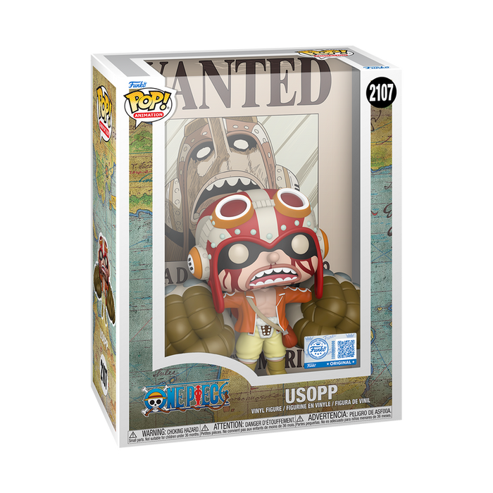 Funko Pop Poster: One Piece - Usopp Se Busca Exclusivo