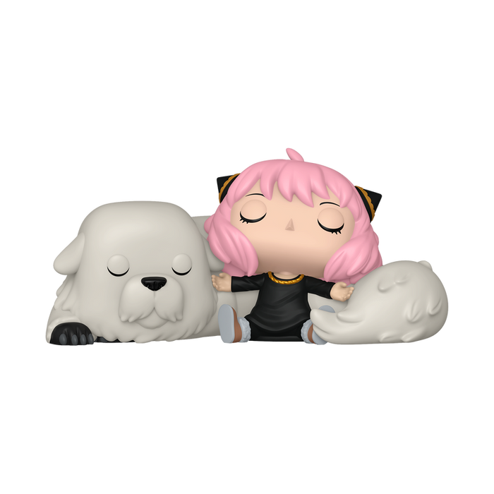 Funko Pop Premium: Spy x Family - Anya durmiendo con Bond Exclusivo