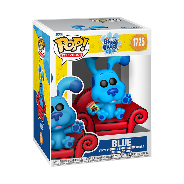 Funko Pop Premium: Las Pistas De Blue - Blue con Sillon de Pensar