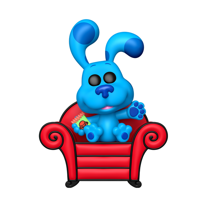 Funko Pop Premium: Las Pistas De Blue - Blue con Sillon de Pensar