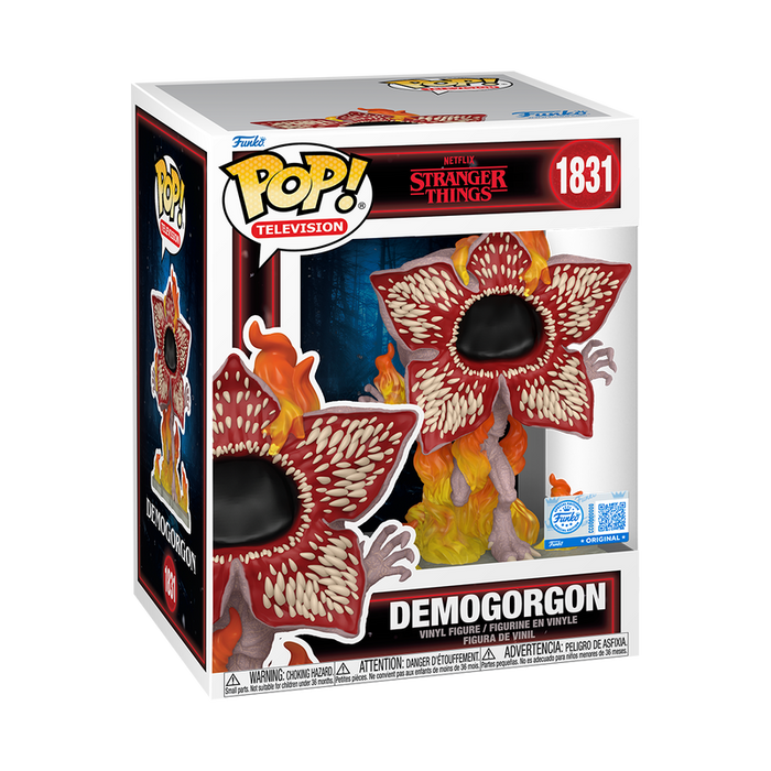 Funko Pop Premium: Stranger Things - Demogorgon On Fire Exclusivo