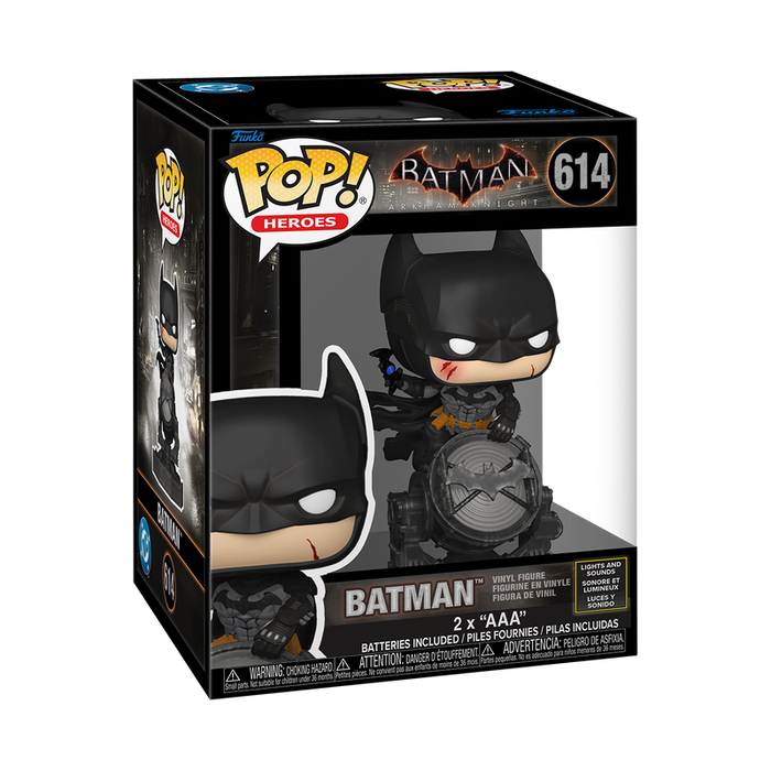 Funko Pop Heroes Premium SFX: DC Batman Arkham Knight - Batman Electronico