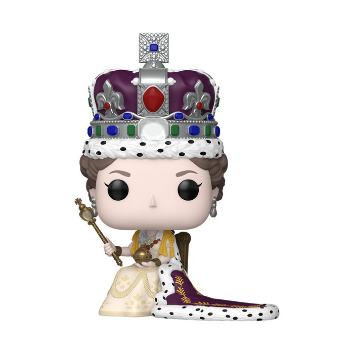 Funko Pop Premium: Queen Elizabeth II 100 Aniversario - Reina Elizabeth Coronacion