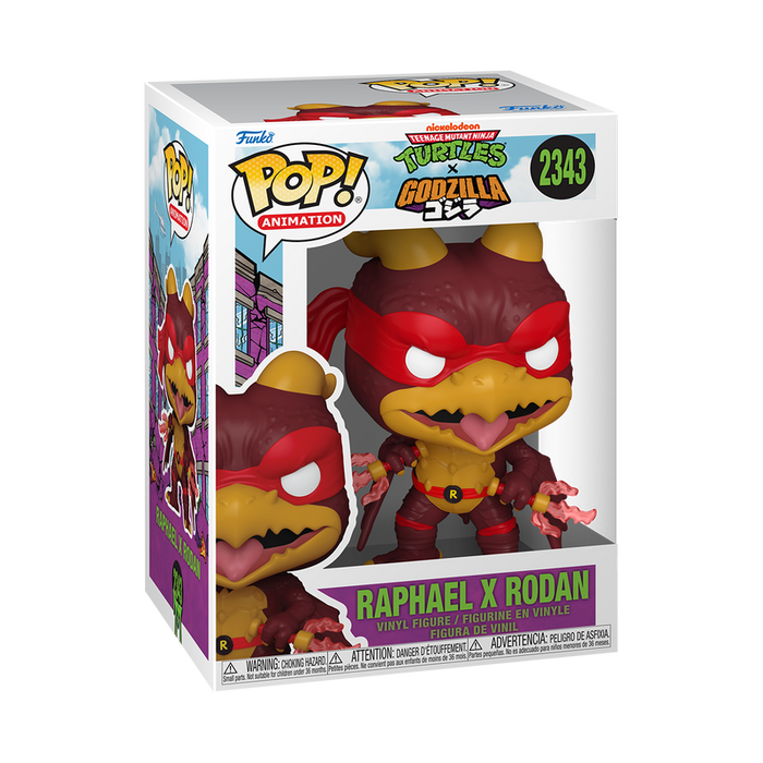 Funko Pop Animation: Godzilla x TMNT Tortugas Ninja - Rafael Rodan
