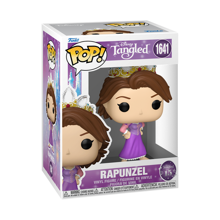 Funko Pop Disney:Â Enredados 15 Aniversario - Rapunzel Morena con Corona