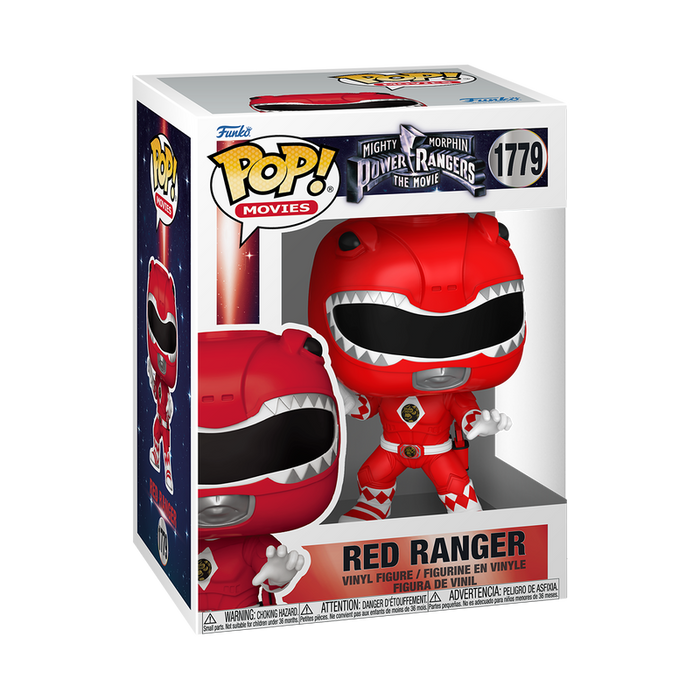 Funko Pop Movies: Power Rangers La Pelicula - Red Ranger